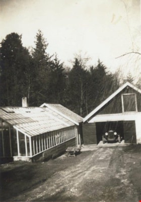 Greenhouse and storage shed, [between 1933 and 1947] (date of original), copied 2014 thumbnail