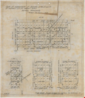 Plan of Subdivision of Blocks 1,2,3,6,21 and 23 of District Lot 211, [between 1911 and 1912] thumbnail