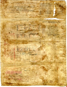 Plan of Subdivision of Block F Lot 1, D.L. 25 Group 1, 17 Apr. 1912 thumbnail