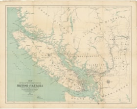Map of South Western Part of British Columbia, 1897 thumbnail