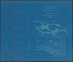 Subdivision plan of Blocks 14, 7 and 4 of Lot 53, [1910] thumbnail