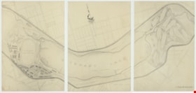 Map of proposed provincial exhibition site at Burnaby Lake, [between 1929 and 1931] thumbnail