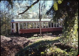 Interurban tram car 1223 on site of Heritage Village, [1971] thumbnail