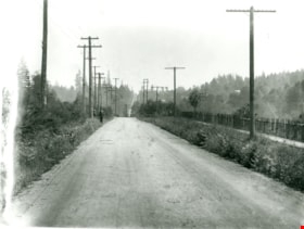 North Road near Lougheed Highway, [1914] thumbnail
