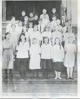 Kingsway West School, Burnaby, BC, 1917 (date of original), copied [1972] thumbnail