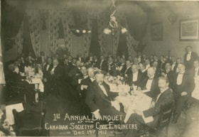 First Annual Banquet of the Canadian Society of Civil Engineers, 1912, December 14, 1912 thumbnail