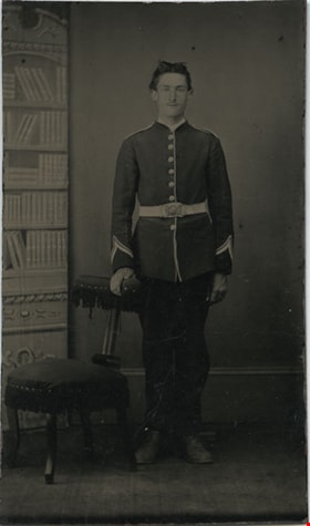 Soldier in uniform, [189-] thumbnail