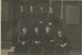 Eight Clergymen at Saint Theresa's Roman Catholic Church, [192-] thumbnail