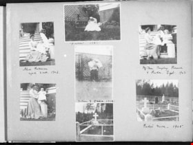 Alice Hart album -  page seven, 1903-1905 (date of original),  copied 1976 thumbnail