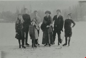 Skating on the lake, [between 1921 and 1922] (date of original), copied 1976 thumbnail