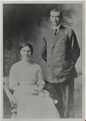 Walter Henry Ford and Laura Mabel Sealey Ford, July 6, 1911 (date of original), copied 1977 thumbnail