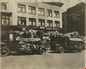 Denby Brothers Shoe Company trucks, [1921] thumbnail