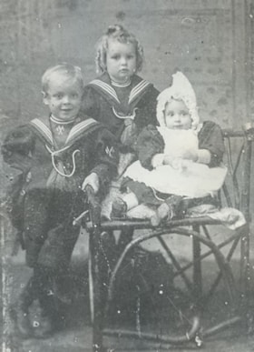 Bruce, Bill and Mary Patterson, [between 1885 and 1890] (date of original), copied 1977 thumbnail