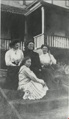 Women on the steps, [190-?] (date of original), copied 1977 thumbnail