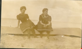 Sitting on a canoe, [1905] thumbnail