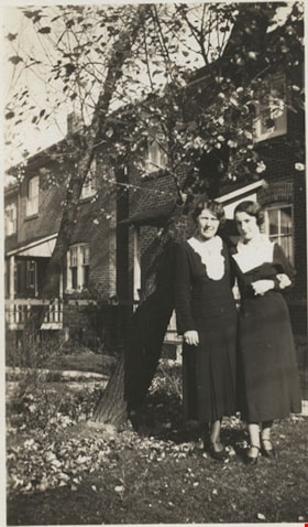 Two women at Humewood Drive, [1925] thumbnail