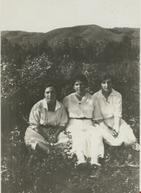 Mrs. Rodgers and two daughters, [192-?] thumbnail
