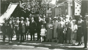 Welcome Committee for Earl Haig's visit to Burnaby, [192-] thumbnail