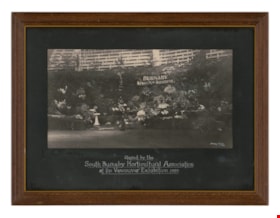 South Burnaby Horticultural Association at the Vancouver Exhibition, 1929 thumbnail