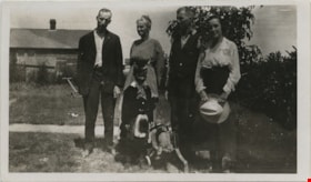Family with young boy in kilt, [1915] thumbnail