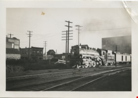 Passenger train leaving Vancouver, [between 1930 and 1949] thumbnail