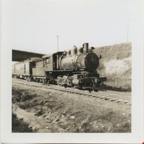 Train travelling along the track, [between 1930 and 1949] thumbnail