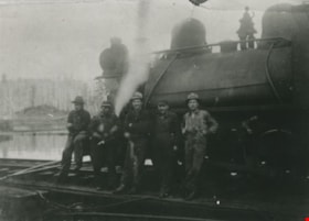 Old Curly with a logging crew, [between 1912 and 1914] (date of original), copied June 1987 thumbnail