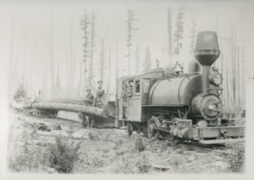 Locomotive at Granite Bay, [191-] (date of original), copied June 1987 thumbnail