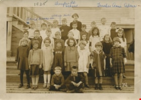 Students at Douglas Road School, 1925 thumbnail