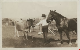 Edwin Wettenhall Bateman at the farm, [192-] thumbnail