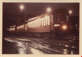 Kitsilano Car Barn at night, [195-] thumbnail