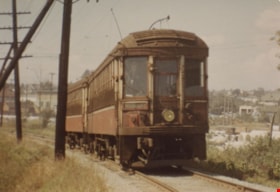 Trams at Marpole Junction, August 1957 thumbnail