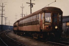 Tram no. 1232 at Marpole, [195-?] thumbnail