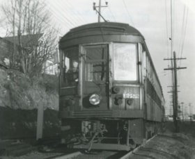 Tram no. 1222 at Granville Street, [194-?] thumbnail