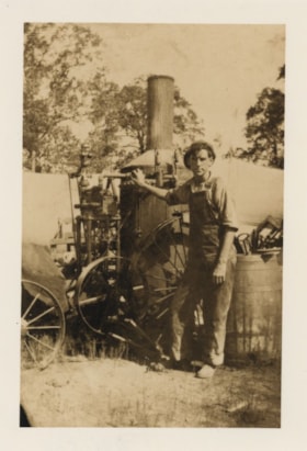 Vertical boiler and engine operator, [between 1900 and 1919] (date of original), copied [1993] thumbnail