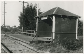 Norris Station along New Westminster - Chilliwack line, 1949 (date of original), copied 1994 thumbnail