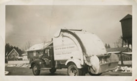 Burnaby Garbage Department truck, [after 1941] thumbnail