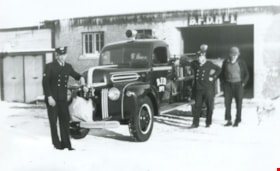 Firefighters Albert Killer, Gordon Monk and Wendell Walyer, [1942] (date of original) thumbnail