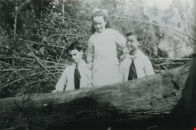 Thomas, Susie, and Fred Blake, 1921 (date of original) thumbnail
