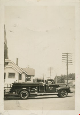 Burnaby Fire Department truck no. 1, [after 1942] thumbnail