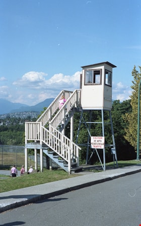 Watch tower outside of Oakalla Prison, 1991 thumbnail