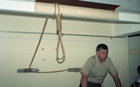 Oakalla hanging gallows in situ, 1991 thumbnail