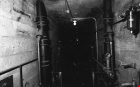 Walkway for guards between rows of cells, 1991 thumbnail