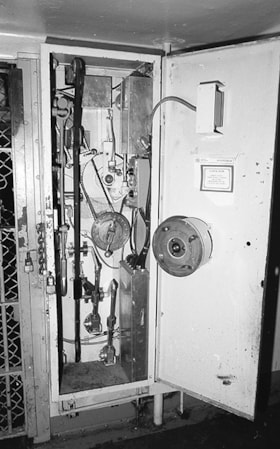 Lock box for prison cells inside Oakalla Prison, 1991 thumbnail