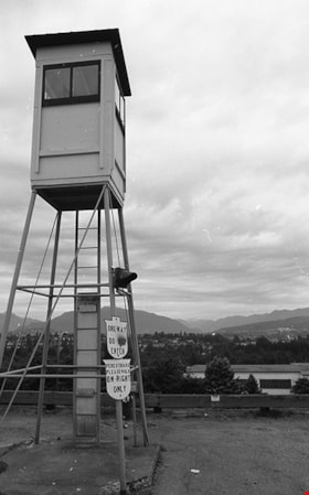 Guard tower at Oakalla Prison, 1991 thumbnail