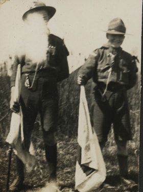 2nd Burnaby Boy Scouts on Easter hike to Sunbury, 1925 thumbnail