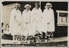 Princess Burnaby and her Maids of Honour, May 1925 thumbnail