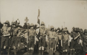 Boy Scouts at May Day in New Westminster, 1925 thumbnail