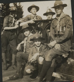 First New Westminster Boy Scout troop, [192-] thumbnail