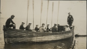 Boy Scouts in row boat, Aug. 1925 thumbnail
